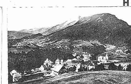 Ville de SAINTPIERREDECHARTREUSE Carte postale ancienne