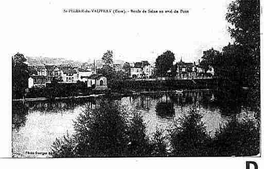 Ville de SAINTPIERREDUVAUVRAY Carte postale ancienne