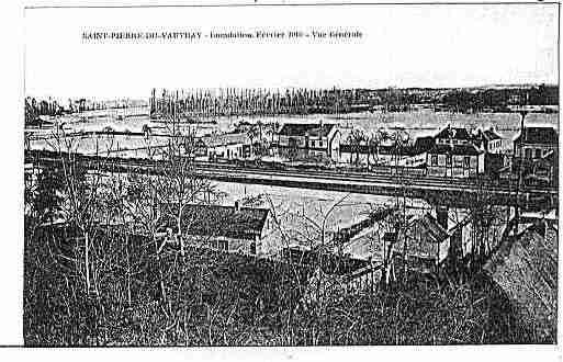 Ville de SAINTPIERREDUVAUVRAY Carte postale ancienne Ville de SAINTPIERREDUVAUVRAY Carte postale ancienne