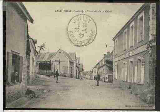 Ville de SAINTPREST Carte postale ancienne