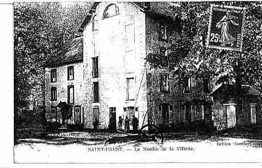 Ville de SAINTPREST Carte postale ancienne