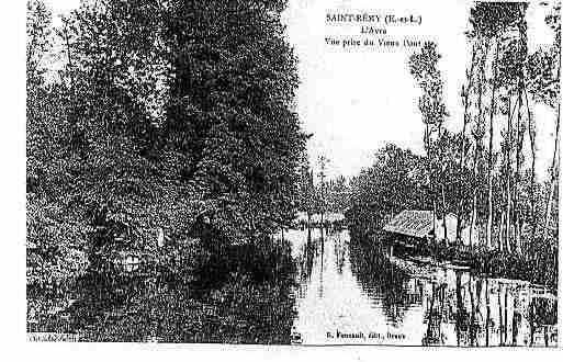 Ville de SAINTREMYSURAVRE Carte postale ancienne