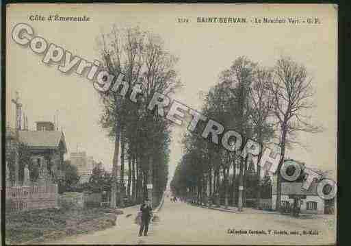 Ville de SAINTSERVAN Carte postale ancienne
