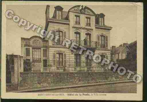 Ville de SAINTSERVAN Carte postale ancienne