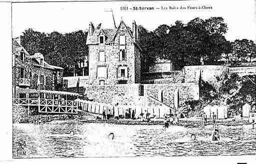 Ville de SAINTSERVAN Carte postale ancienne