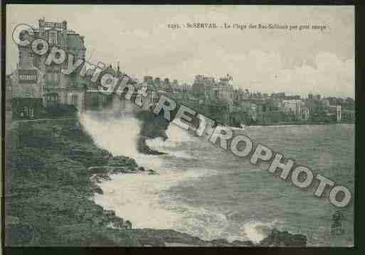 Ville de SAINTSERVAN Carte postale ancienne