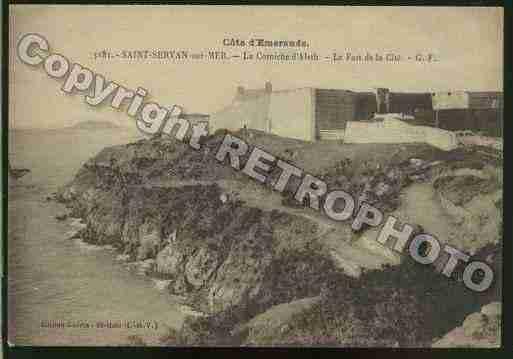 Ville de SAINTSERVAN Carte postale ancienne