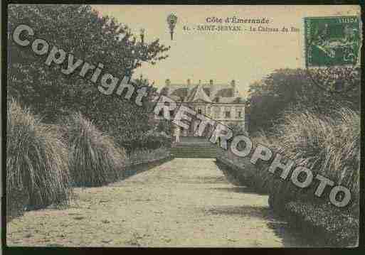 Ville de SAINTSERVAN Carte postale ancienne