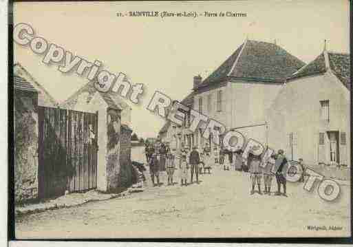 Ville de SAINVILLE Carte postale ancienne