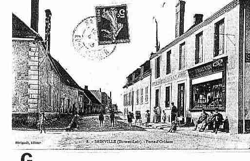 Ville de SAINVILLE Carte postale ancienne