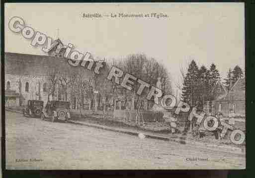 Ville de SAINVILLE Carte postale ancienne Ville de SAINVILLE Carte postale ancienne