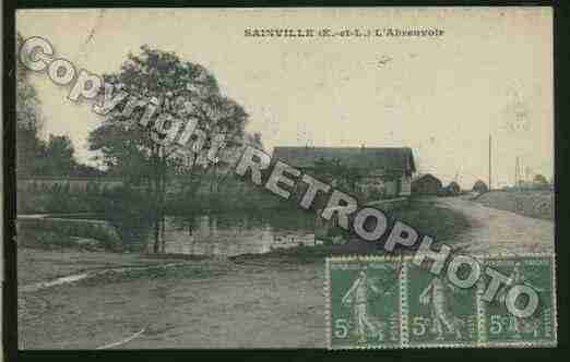 Ville de SAINVILLE Carte postale ancienne