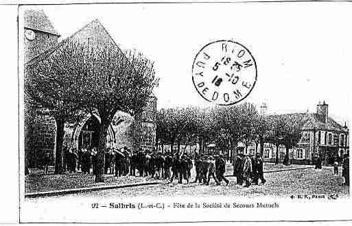 Ville de SALBRIS Carte postale ancienne