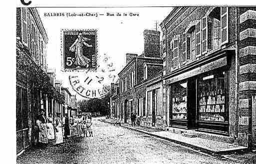 Ville de SALBRIS Carte postale ancienne