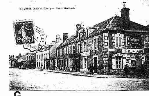 Ville de SALBRIS Carte postale ancienne