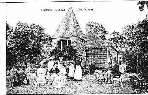 Ville de SALBRIS Carte postale ancienne