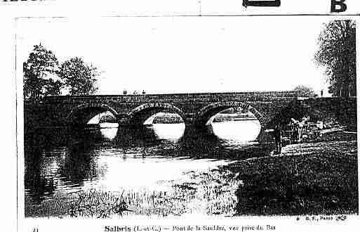 Ville de SALBRIS Carte postale ancienne
