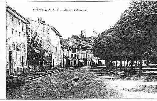 Ville de SALIESDUSALAT Carte postale ancienne