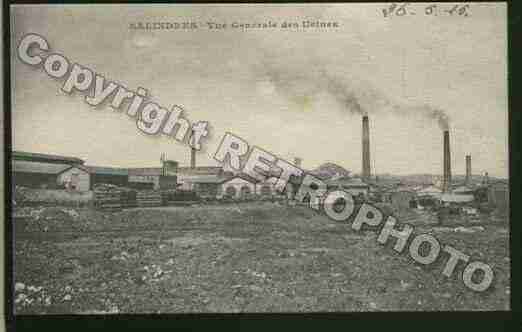 Ville de SALINDRES Carte postale ancienne