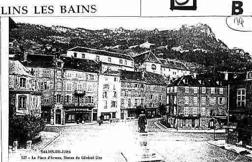 Ville de SALINSLESBAINS Carte postale ancienne