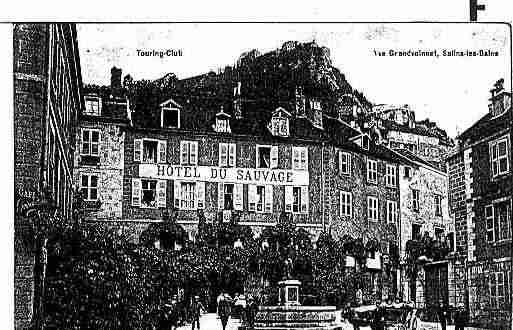 Ville de SALINSLESBAINS Carte postale ancienne