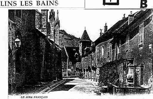 Ville de SALINSLESBAINS Carte postale ancienne