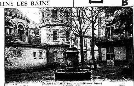 Ville de SALINSLESBAINS Carte postale ancienne