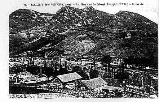 Ville de SALINSLESBAINS Carte postale ancienne