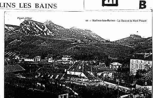 Ville de SALINSLESBAINS Carte postale ancienne