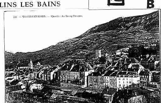 Ville de SALINSLESBAINS Carte postale ancienne