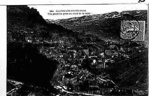Ville de SALINSLESBAINS Carte postale ancienne