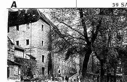 Ville de SALINSLESBAINS Carte postale ancienne