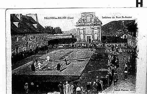 Ville de SALINSLESBAINS Carte postale ancienne