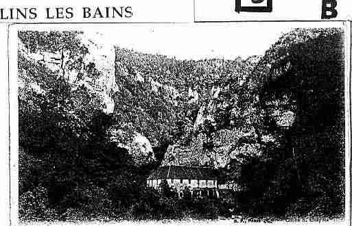 Ville de SALINSLESBAINS Carte postale ancienne