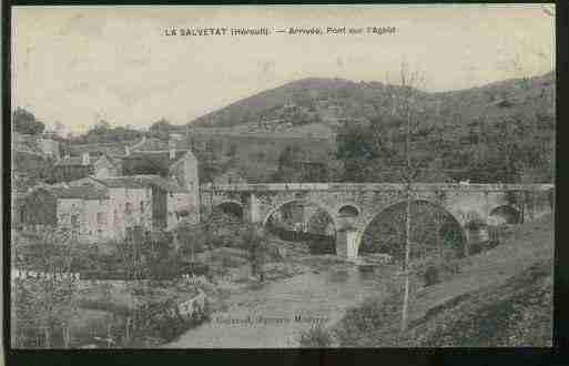 Ville de SALVETATSURAGOUT(LA) Carte postale ancienne