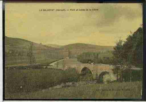 Ville de SALVETATSURAGOUT(LA) Carte postale ancienne