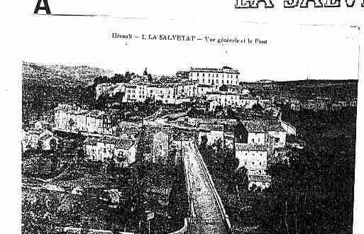 Ville de SALVETATSURAGOUT(LA) Carte postale ancienne