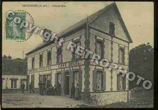 Ville de SAULNIERES Carte postale ancienne