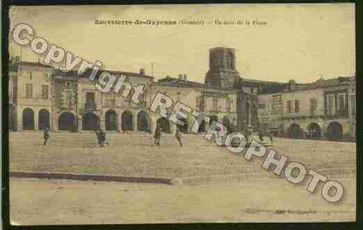 Ville de SAUVETERREDEGUYENNE Carte postale ancienne