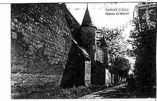 Ville de SAVIGNYENVERON Carte postale ancienne