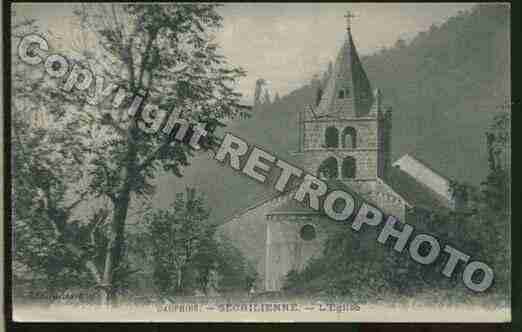 Ville de SECHILIENNE Carte postale ancienne