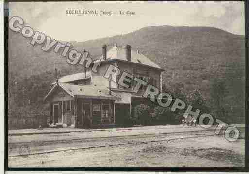 Ville de SECHILIENNE Carte postale ancienne