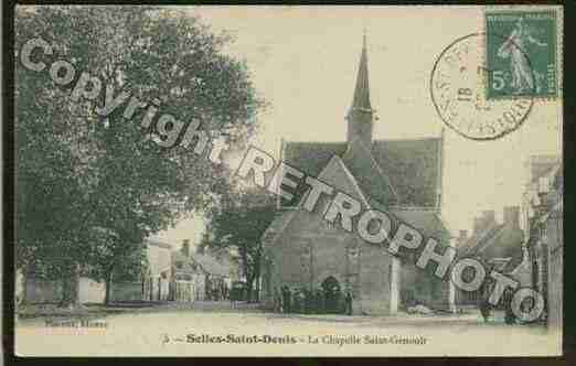 Ville de SELLESSAINTDENIS Carte postale ancienne