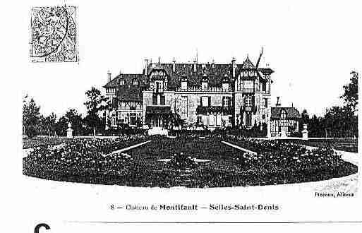 Ville de SELLESSAINTDENIS Carte postale ancienne