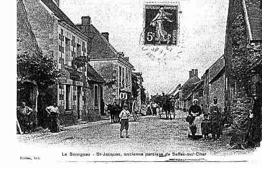 Ville de SELLESSURCHER Carte postale ancienne