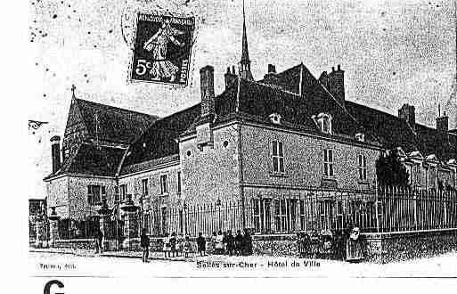 Ville de SELLESSURCHER Carte postale ancienne