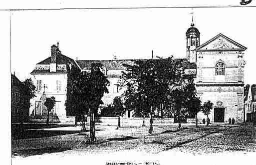Ville de SELLESSURCHER Carte postale ancienne