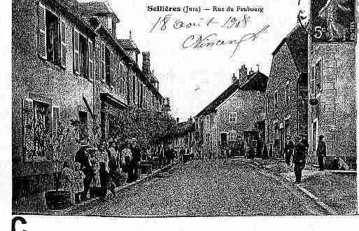 Ville de SELLIERES Carte postale ancienne Ville de SELLIERES Carte postale ancienne