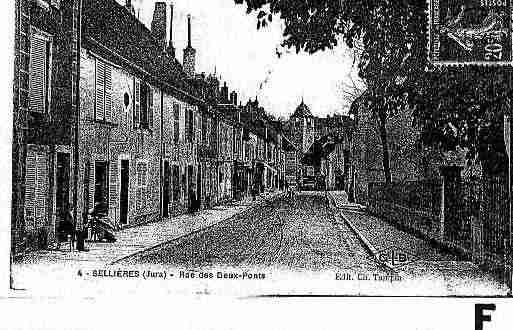 Ville de SELLIERES Carte postale ancienne