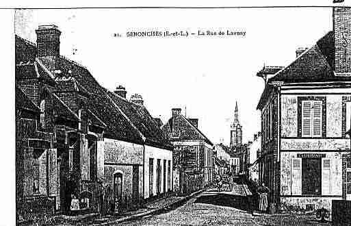 Ville de SENONCHES Carte postale ancienne